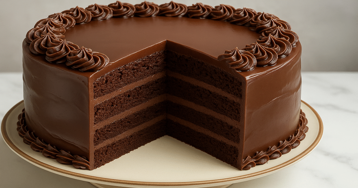 Bolo de chocolate fit saudável e macio recém-saído do forno, ideal para dieta