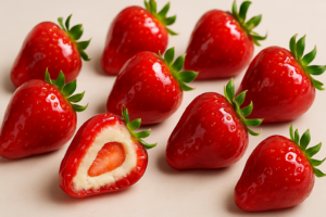 Morango do Amor Fit com Brigadeiro Low Carb