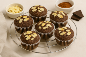 muffins de chocolate low carb